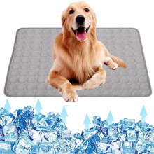 Pet Cooling Mat for Dogs Cats Puppy, Washable Ice Silk Pad Blanket, Compatible with Kennel Sofa Bed Cars, Indoor&Outdoor Use