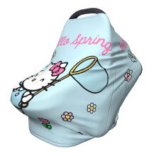 Poťah na autosedačku Hello Kitty pre chlapcov a dievčatá - viacúčelový poťah na dojčiacu autosedačku, poťah na kočík pre dojčatá a