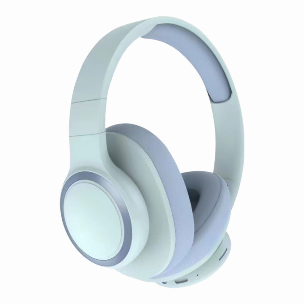 Jacenvly Bluetooth Headphones Clearance Bluetooth Headphones Over-Ear Lightweight Wireless Headphones Hi-Fi Stereo Foldable For Travel 9395123610252