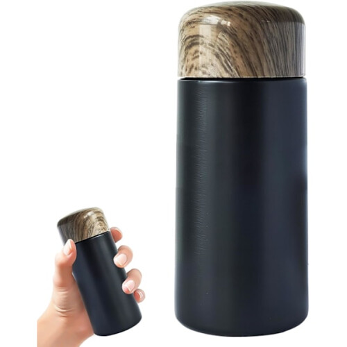 Μικρή κούπα θερμός 150ml για γάλα, καφέ, τσάι, συμβατή με ζεστά και κρύα ροφήματα,