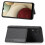 Case for compatible with Samsung Galaxy A12 Rfid Blocking Stand Function Complete Camera Safety Magnetic Card Holder 4