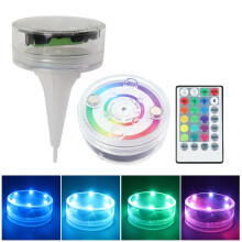 Projecteurs LED RGB ultra-lumineux Viflosae, submersibles avec télécommande, compatibles avec piscines, spas, aquariums, bassins, jacuzzis et