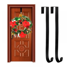 Jandel High Qulity 15-Inch Metal Wreath Hanger Over The Door Hooks Christmas Garland Holders Creative Furniture