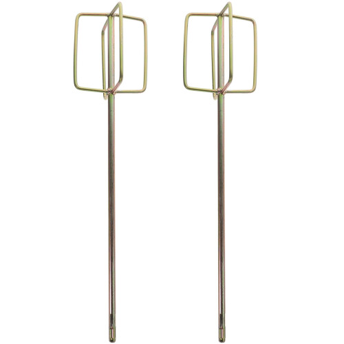 2 Pcs Stirring Rod Electric Tool Accessories Hand Mixer Handheld Mud Alloy