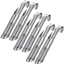 6 Pcs Stainless Steel Tea Infuser for Loose Leaf Tea, Fine Mesh Strainer with Hook Handle, 5.75 in