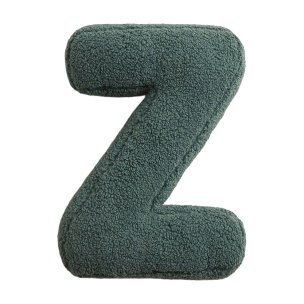 Hilingoto Polyester Doll, English Alphabet Pillow, Velvet Initial Letter Cushion Compatible with Kids Room Nursery Decor, Gift for Babies