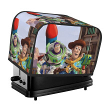 Toy Story Toaster Cover 2 Slice, Bread Dust Cover & Fingerprint Protection-Polyester, Kitchen Small Appliance Covers