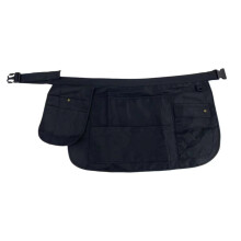 Poaug Tool Bag on Sale - Half Length Apron with Integrated Hardware Storage Pouch, Waist Pack, Multi Compartment Organizer for DIY, Handymen - Black