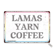 Coffee Wire Words Retro Mirror Metal Decoration Painting Sign For Home Kitchen Bathroom Farm Garden Garage Inspiration Size: 8 x 12 Inches
