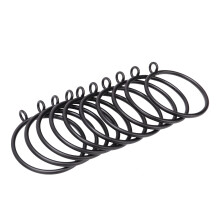 10 PCS Metal Drapery Curtain Rings Hanging Rings for Curtains and Rods, Drape Sliding Eyelet Rings 2.2 Inch Internal Diameter