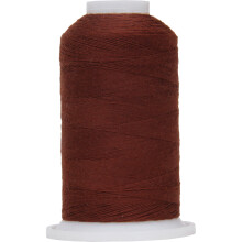 Polyester All-Purpose Sewing Thread by Threadart - 600m - 50S/3 - Dark Brown