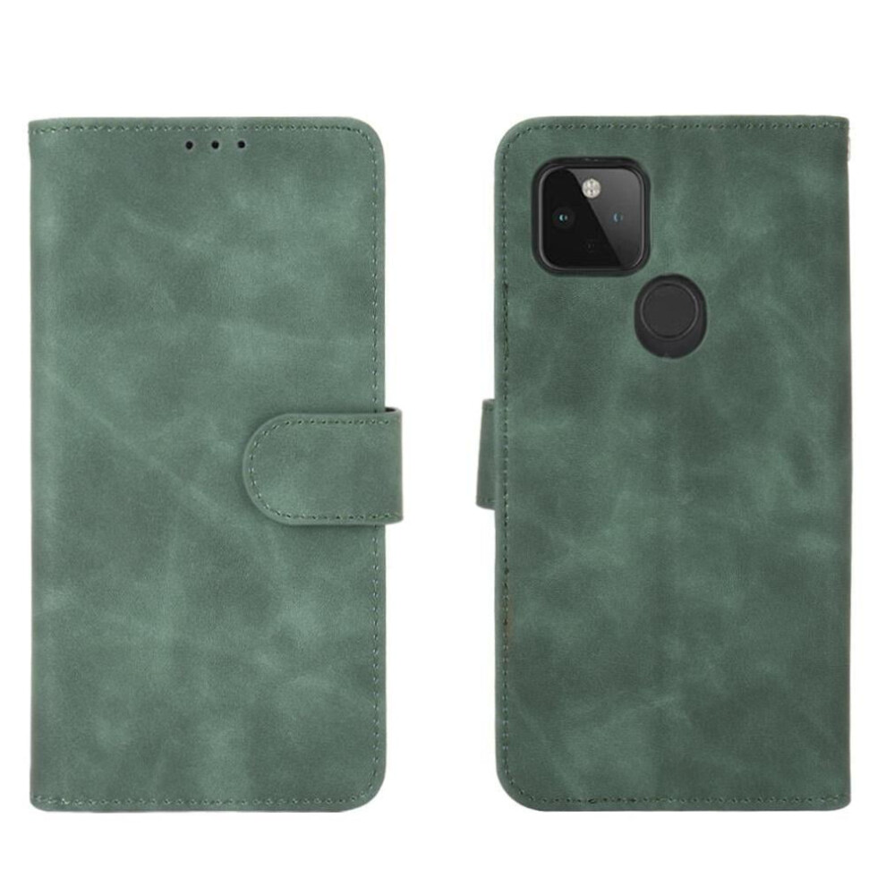 Case For Google Pixel 4A 5G With Card Holder Kickstand Card Insertion Leather Folio Flip Case Full Protection Protective Cover 9071309658644
