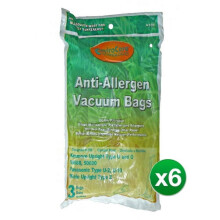 Sacs aspirateurs EnviroCare Type O pour Kenmore A159 (paquet de 6)