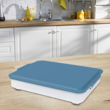 Boîte de rangement pour œufs Kayannuo - Liquidation cadeaux de Noël - Séparateur de cuisine en plastique avec couvercle