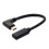 SUSUchensΚαλώδιο δεδομένων επέκτασης USB3.1 τύπου C αρσενικό σε θηλυκό 20cm, ορθογώνιο 90 1
