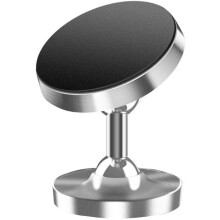 Dubbelsidig metallmagnetisk bilhållare universal instrumentbräda mobiltelefonställ dubbelmagnetisk telefonhållare för gym kök