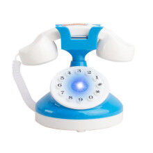 XIANXIAN Dětský hrací telefon, interkom hračka se skutečnými vyzváněcími zvuky, dětská hrací sada telefonů realistická hračka Bulle se