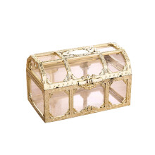 Caja decorativa para tarjetas de boda con cerradura, caja para tarjetas y dinero para baby shower