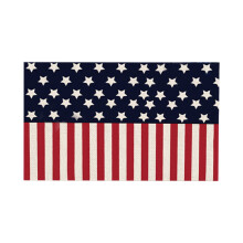 WRXMIJNHGSA Liquidation, Sets de table étoiles patriotiques pour salle à manger 30 x 45 cm Décoration 4 juillet Jour du Souvenir Sets de table