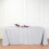 Nappe rectangulaire BalsaCircle 90 po x 132 po en polyester argentée 2