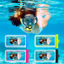 Cyber Monday-aanbiedingen 2024: Viflosae30M IPX8 waterdichte telefoonhoesjes, 2 stuks, geschikt voor telefoons kleiner dan 7,2 inch.