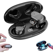 Écouteurs intra-auriculaires Ear Buds2025Edition, oreillettes Bluetooth sans fil avec indicateur de charge LED, étanches pour le sport et les