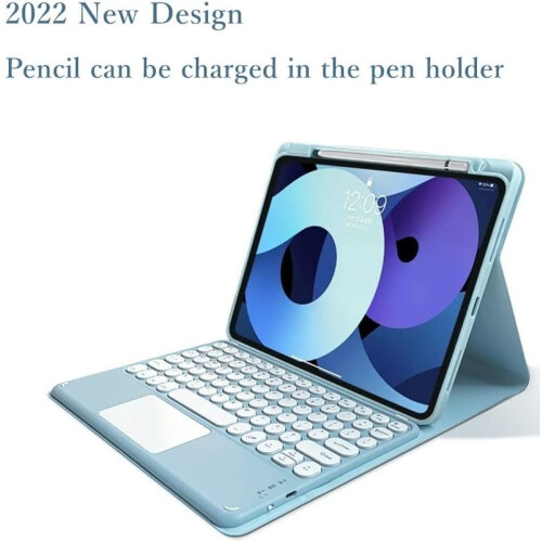 Capa com teclado removível e touchpad para iPad Air (5ª/4ª geração) e iPad Pro de 11" (1ª a 4ª geração). 1