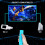 ZOUYUE2PACK Telecomando Wii, controller wireless per giochi Wii compatibile con console Nintendo Wii/Wii U 4