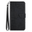 Capa compatível com Samsung Galaxy A12, capa de couro resistente a quedas e impactos com alça de pulso, capa flip de PU com estampa de flores e 5