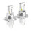 Λαμπτήρες HKUKY H4LED 36000LM6500K Ψυχρό Λευκό, Μέγεθος 1:1, Ψύξη με ανεμιστήρα, Συσκευασία 2 2