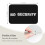Tapete de Banho Antiderrapante Super Macio com Logo "No Security" para Banheiro, Cozinha, Quarto e Casa, 40x60cm (15,75x23,62 polegadas) 2