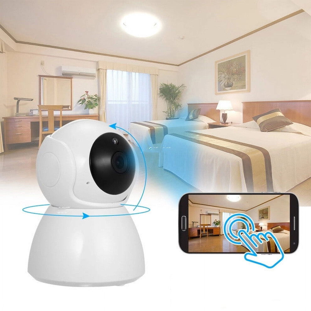 Viflosae Wired Wifi Network Camera, Indoor Hd Infrared Night Vision, Remote Home Monitoring, Compatible With Xxx 9083649942642