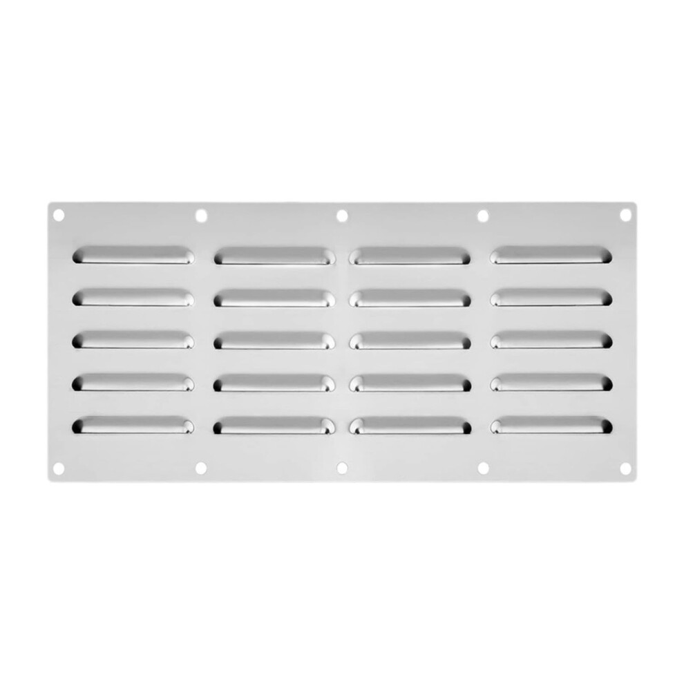 Outdoor Kitchen Vent Stainless Steel Louvered Panel For Gas Ventilation Safety And Fire Pit Use 9053599389231