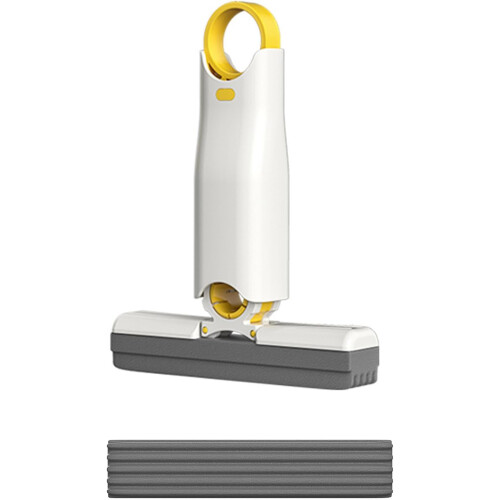Self Squeeze Sponge Mop Lightweight Compact Multi Surface Cleaning for Kitchen and Bathroom 1