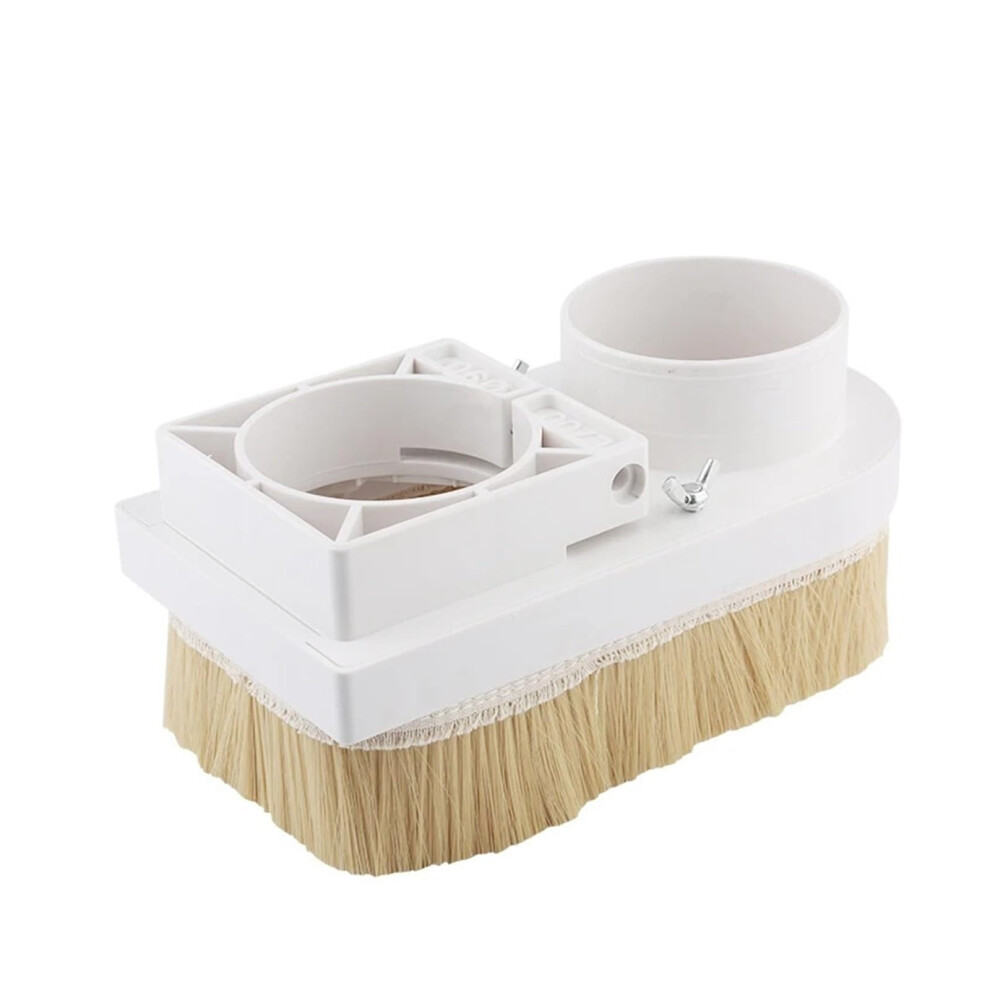 Cnc Dust Shoe For Router Spindle 75 80 85 90Mm, Suction Woodworking Dust Collector Brush 9053599389361