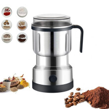 Electric Coffee Grinder with Stainless Steel Blade, Speed MultiFunctional Spice and Herb Grinder