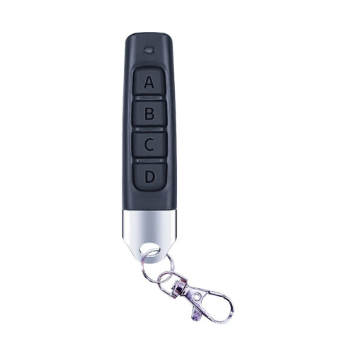Garage Door Remote 433MHz Wireless Opener with Quick Code Cloning 4Key RF Transmitter 10PCS Black