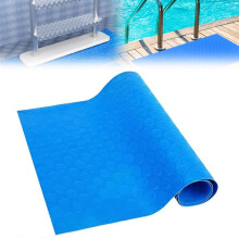 Pool Ladder Mat 16x36 NonSlip Rubber Pad Protects Pool Liner for Above Ground Swimming Pools