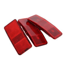 Bike Reflectors for Enhanced Night Visibility, Easy Install Mountain Bike Accessories, 3pcs Durable Set