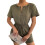 Casual Playsuit Romper για γυναίκες, μοντέρνο καλοκαιρινό φόρεμα με κοντό μανίκι, σχέδιο με 1
