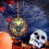 Donemore Ακρυλικό Στολίδι Παραθύρου ή Δέντρου για Halloween, Κρεμαστό Βιτρό για Halloween, 8