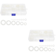 Flat Rubber Gasket Bathroom Vessel Sink Mounting Ring Going Style Sinks Washers for Home Appliance 220 Pcs White