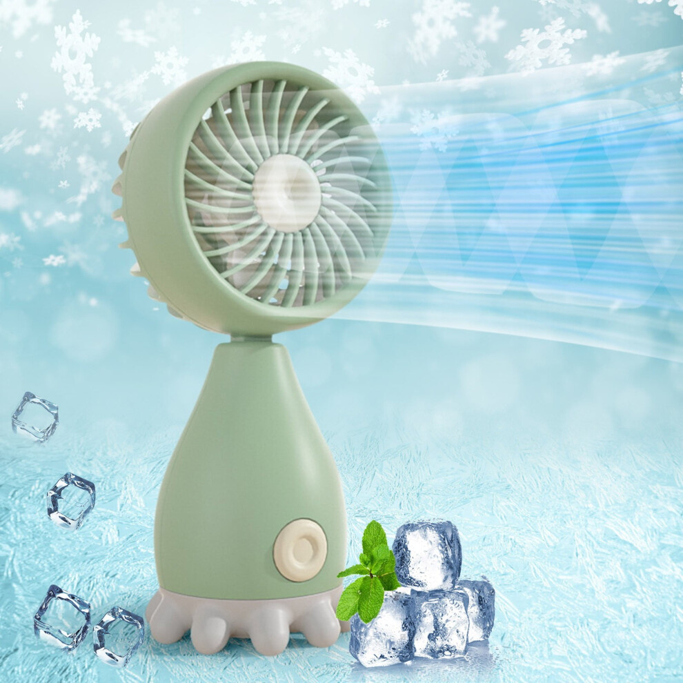 Oyigu Diy Handheld Small Fan Usb Rechargeable Mini Desktop Fan Outdoor Fan, Quiet Fan On Clearance 9395123871004