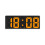 Tarmeek Digital Alarm Clock with Large LED Display, Compatible with Wall Mounting, White Frame, Fully Functional for Bedside, Study, Kitchen 1