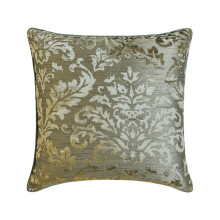 Clúdaigh Piliúir Mhaisiúla HomeCentric Pacáiste Airgid de 2, 16"x16" Burnout Velvet Damasc, comhoiriúnach le stíl Frost