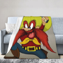 Bugs Bunny -hotellihuopa, anime-huopa sängylle, sohvahuopa, erittäin pehmeä fleecehuopa makuuhuoneen olohuoneeseen, 60 x 50 tuumaa