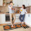 Kitchen Carpet (2 Pieces) Pumpkin Kitchen Carpet Washable Cushion Comfortable Kitchen Carpet Set 1