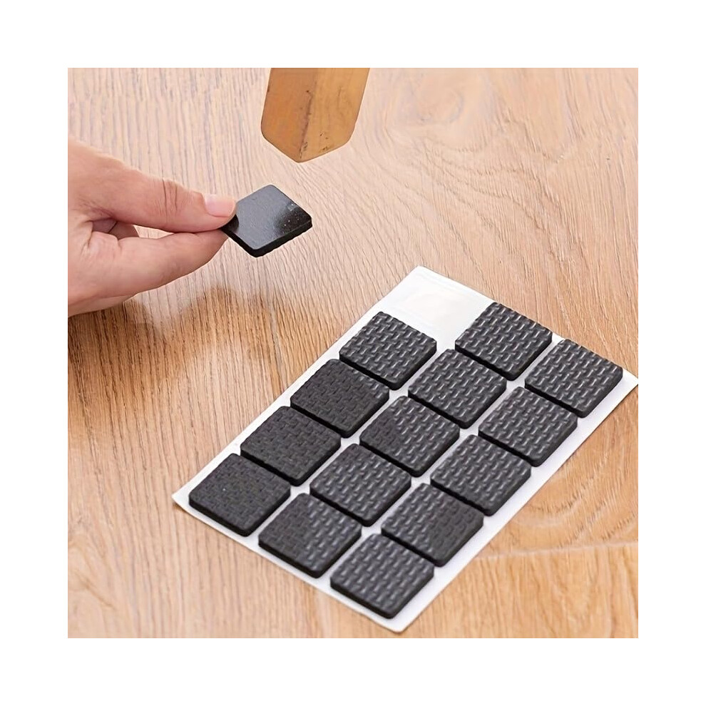 30Pcs Chair Leg Protectors For Hardwood Floors, Noise Reducing Furniture Pads With Metallic Surface 9164114624147