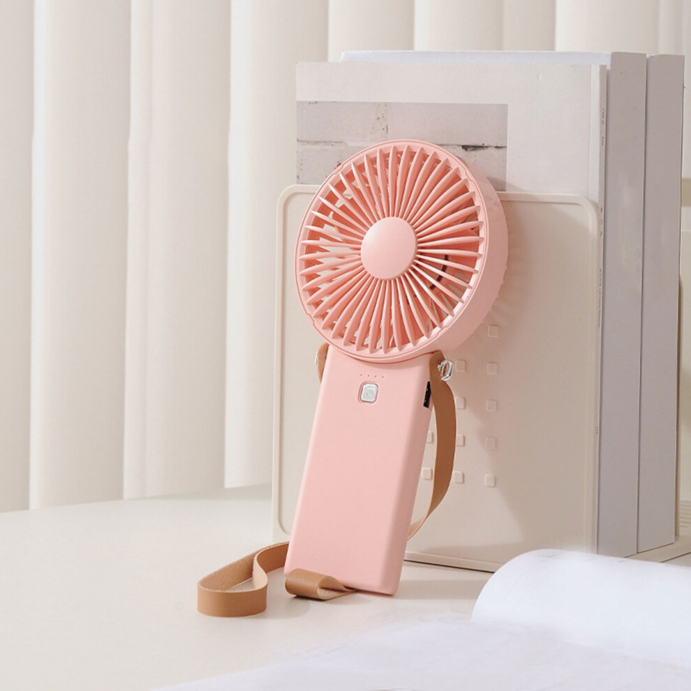 Yobolk Mini Fan Portable, Usb Charging, Foldable Quiet Fan With Large Airflow, Compatible With Outdoor & Desktop Use 9395123086651