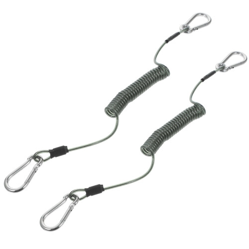 Eease Stretch-Angelseile, einziehbares Spiralseil (2 Stück) 2